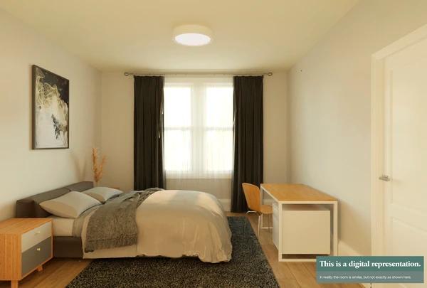 Preview 0 of #1403: Queen Bedroom B at June Homes