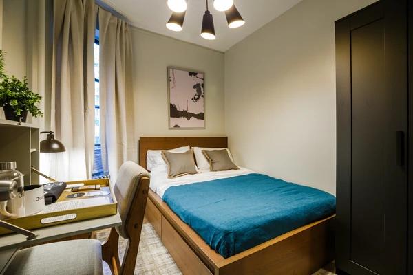 Preview 0 of #215: Full Bedroom A at June Homes