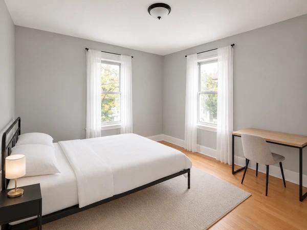 Preview 0 of #1578: Full Bedroom A at June Homes