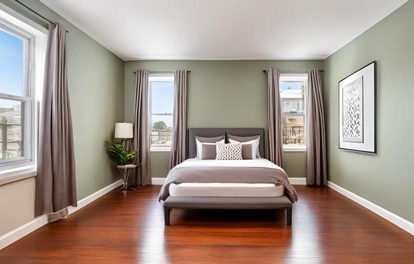 Preview 0 of #873: Queen Bedroom A at June Homes