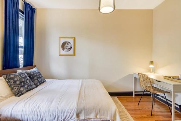 Preview 0 of #175: Queen Bedroom 1B at June Homes