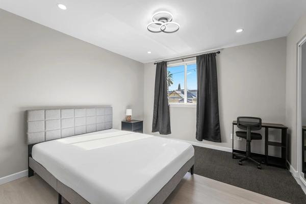 Preview 0 of #1829: Queen Bedroom B w/ Private Bathroom at June Homes