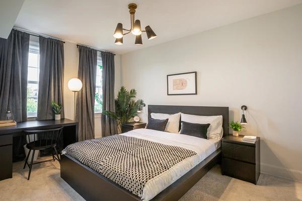 Preview 0 of #204: Queen Bedroom E at June Homes
