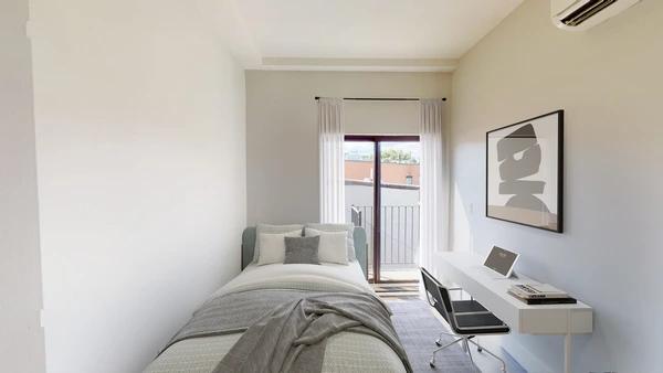 Preview 0 of #1563: Full Bedroom B at June Homes