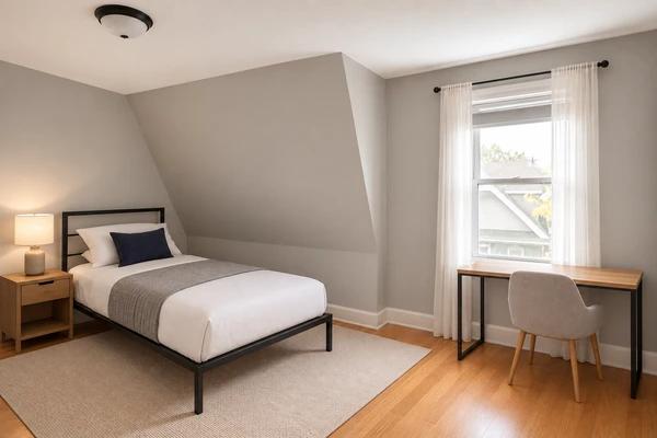 Preview 0 of #1578: Queen Bedroom D at June Homes