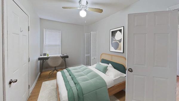 Preview 0 of #1812: Queen Bedroom A at June Homes