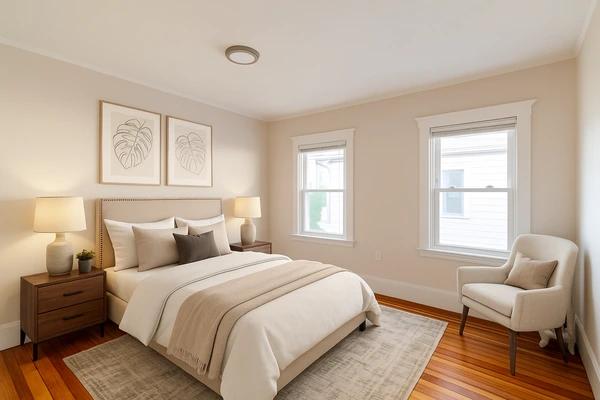 Preview 0 of #1735: Queen Bedroom A at June Homes