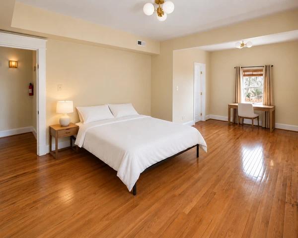 Preview 0 of #866: Queen Bedroom A w/ Private Bathroom at June Homes