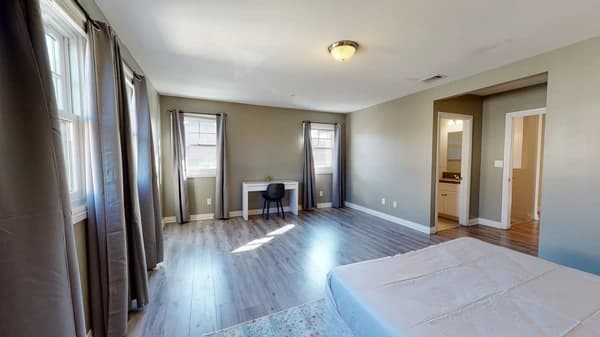 Preview 3 of #2446: Queen Bedroom C w/ Private Bathroom at June Homes