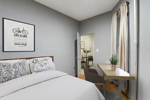 Preview 1 of #1041: Full Bedroom A at June Homes