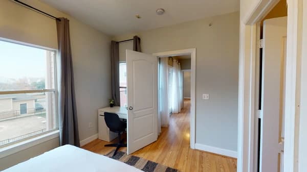 Preview 3 of #2475: Queen Bedroom C w/ Private Bathroom at June Homes