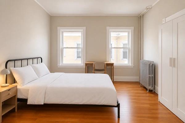 Preview 0 of #1801: Queen Bedroom D at June Homes