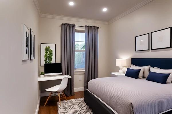Preview 0 of #570: Queen Bedroom D at June Homes