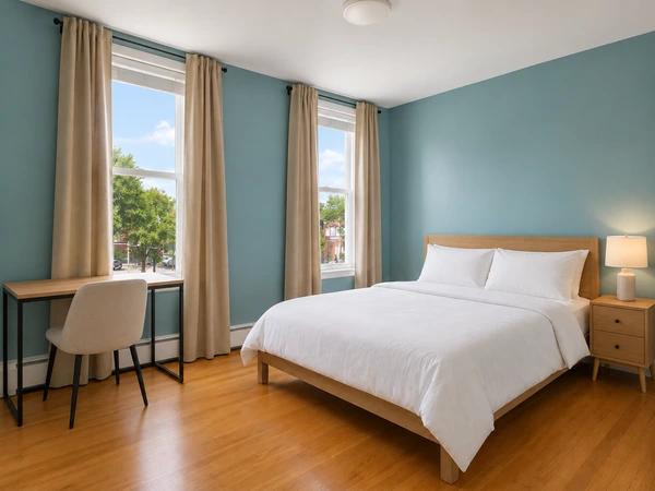 Preview 0 of #1322: Queen Bedroom B at June Homes
