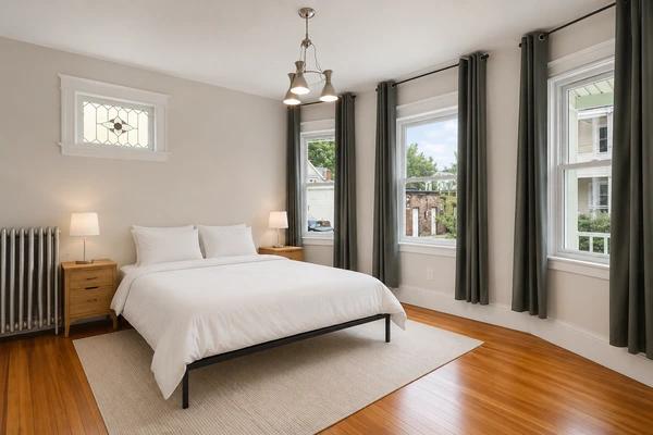 Preview 0 of #444: Queen Bedroom A at June Homes
