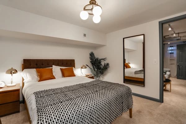 Preview 1 of #306: Queen Bedroom A at June Homes