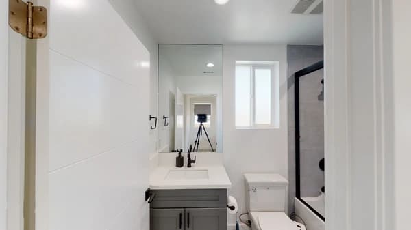 Preview 4 of #4050: Queen Bedroom C  w/ Private Bathroom at June Homes