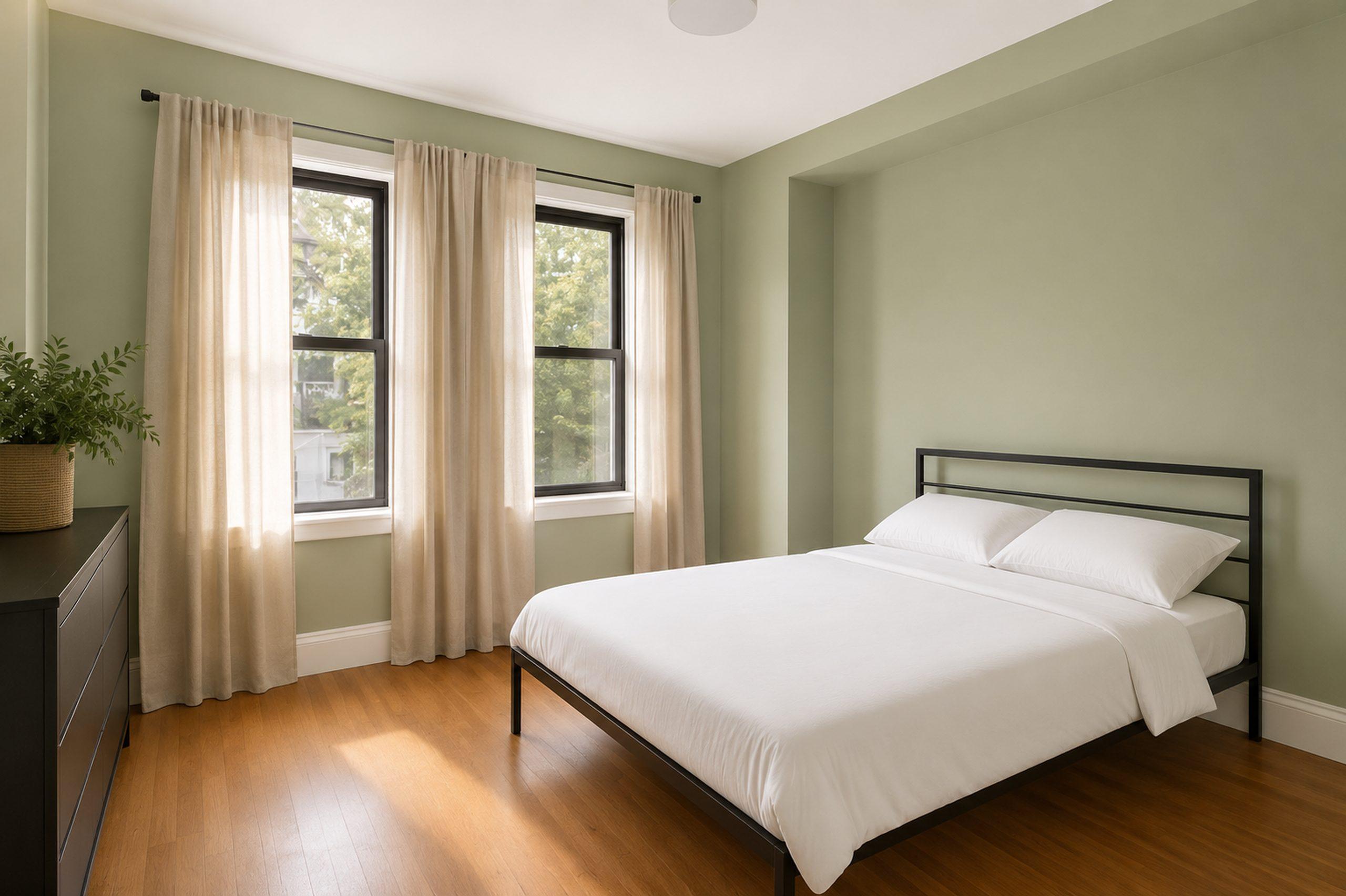 Photo 1 of #604: Queen Bedroom B at June Homes