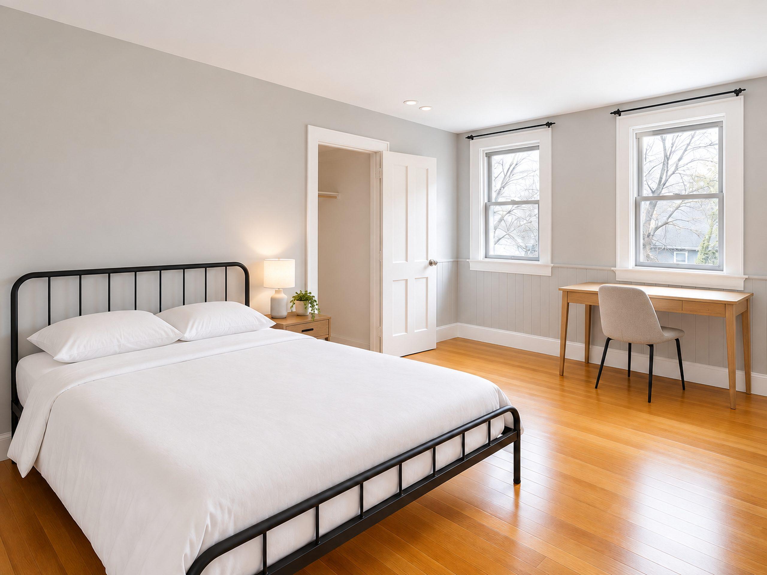 Photo 1 of #1463: Queen Bedroom B at June Homes
