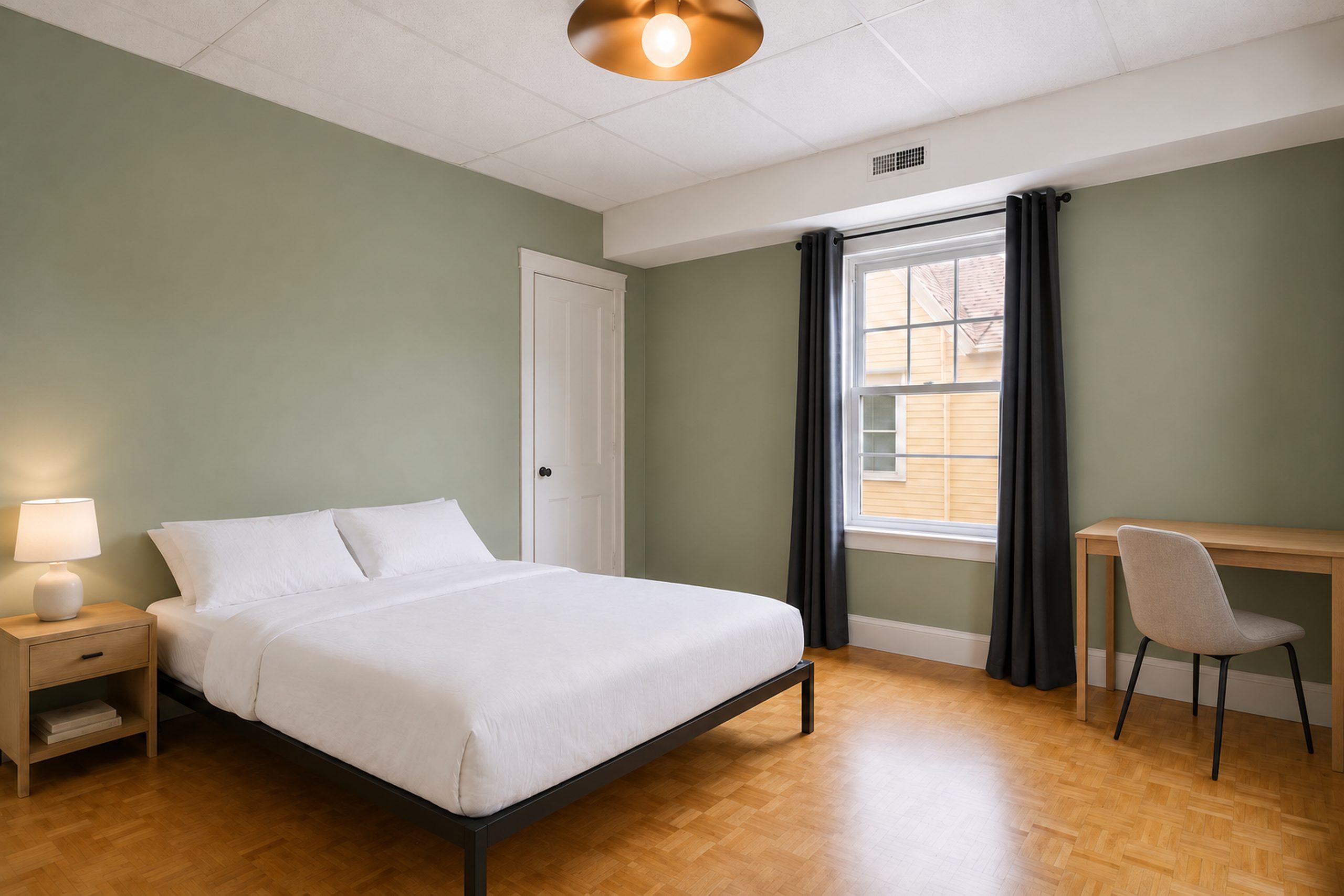 Photo 1 of #443: Queen Bedroom D at June Homes