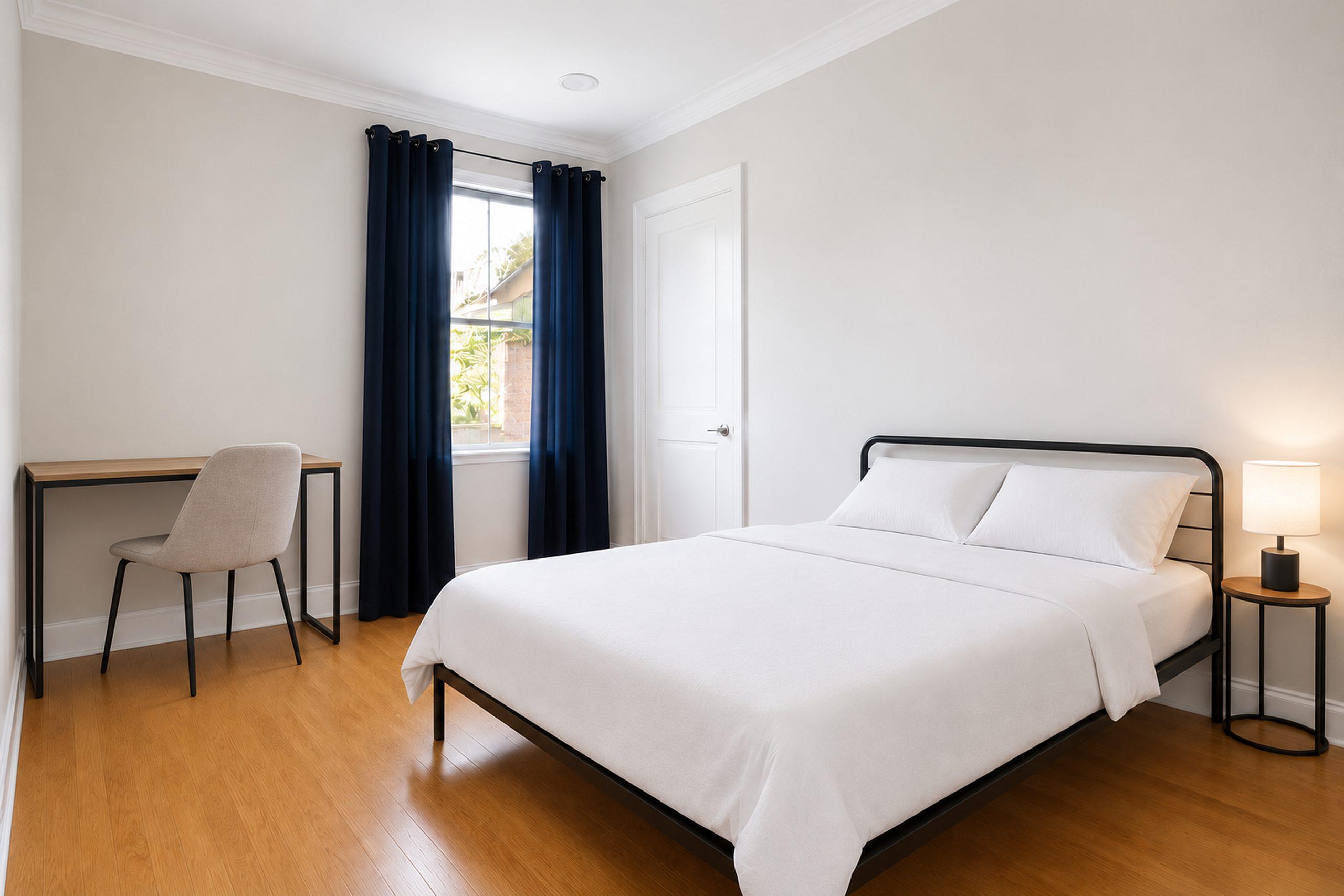 Photo 1 of #569: Queen Bedroom B at June Homes