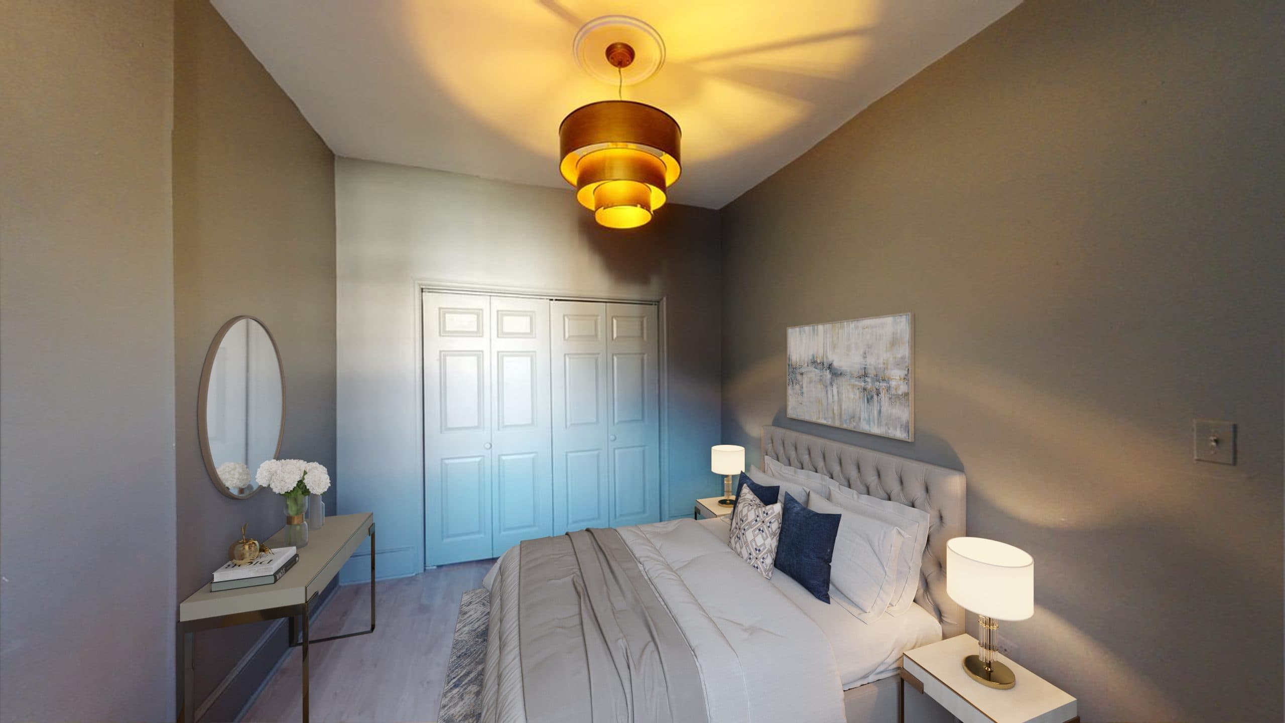 Photo 1 of #841: Queen Bedroom A at June Homes