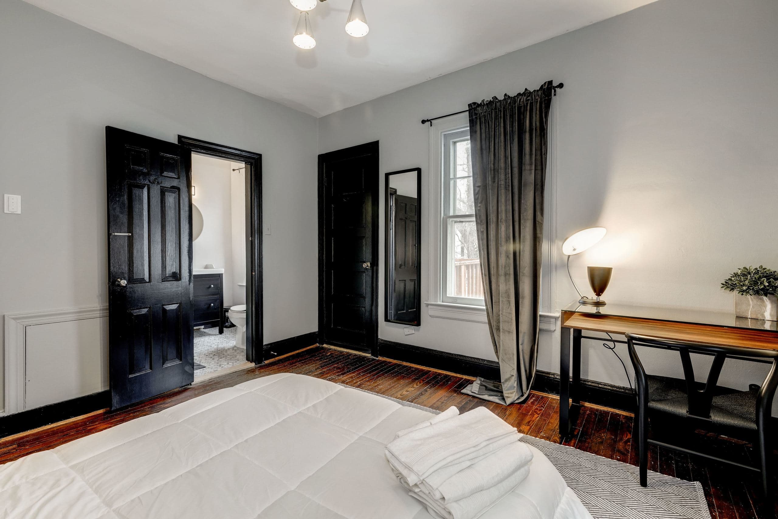 Photo 2 of #126: Queen Bedroom 2C w/Private Bathroom at June Homes