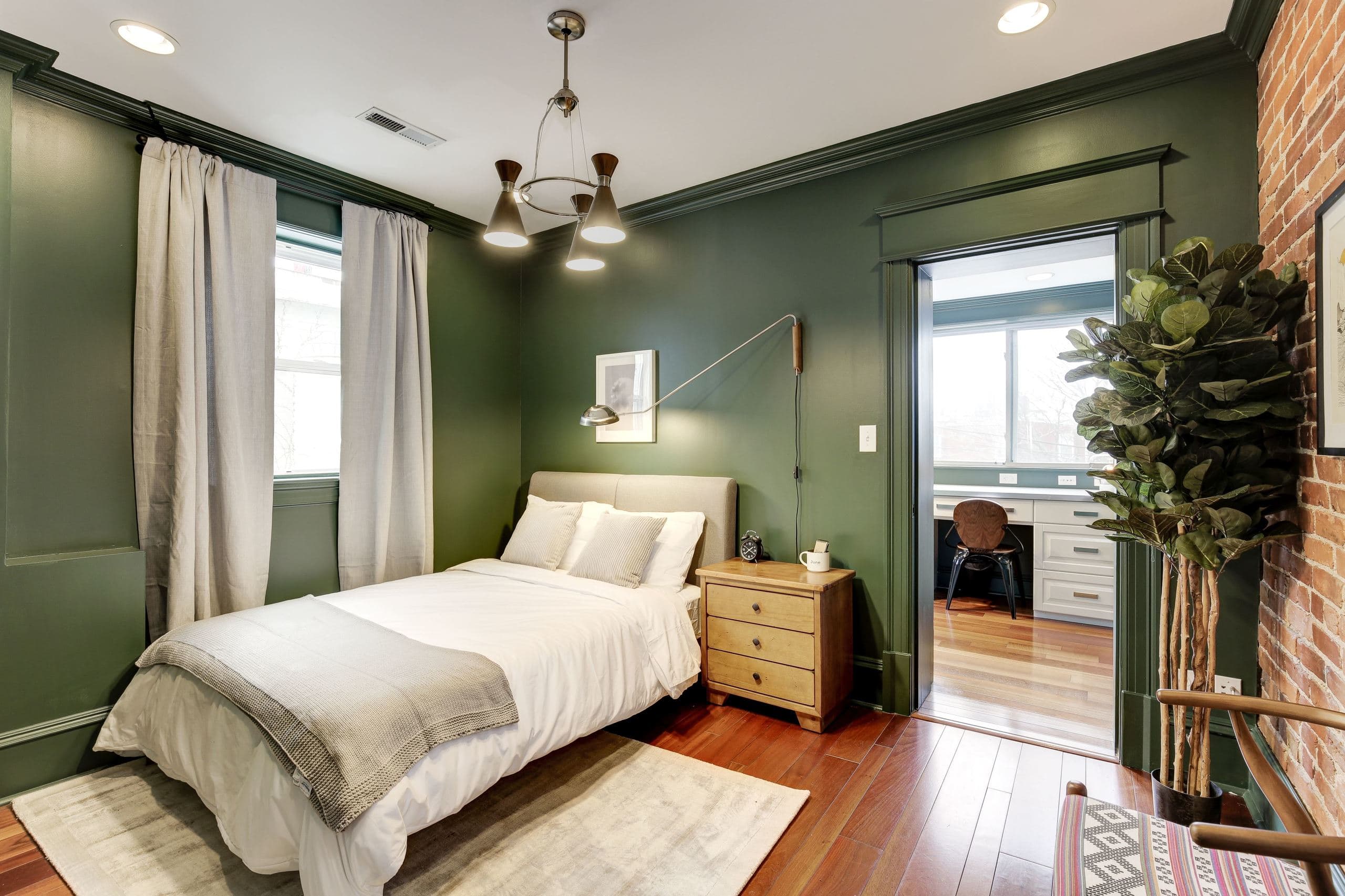 Photo 24 of #187: Queen Bedroom A at June Homes