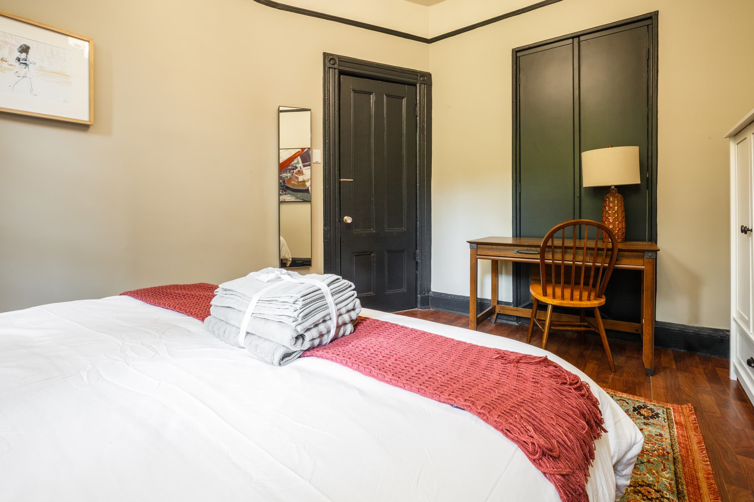 Photo 12 of #53: Twin Bedroom 1B at June Homes