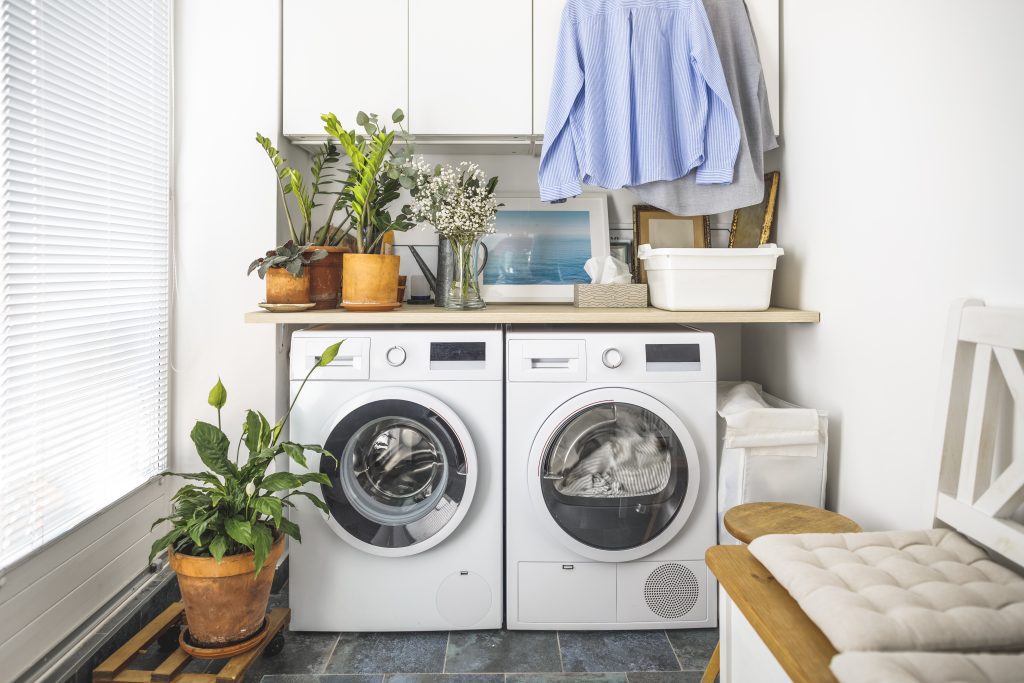Laundry with two washers