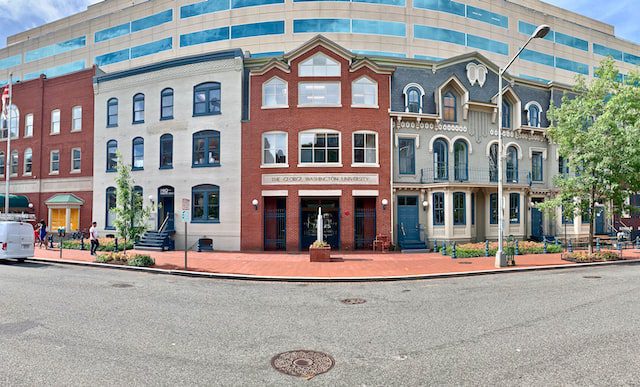 George Washington University in Washington DC, one of the best neighborhoods in the city.