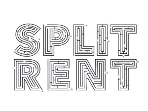 Rent Split Illustration