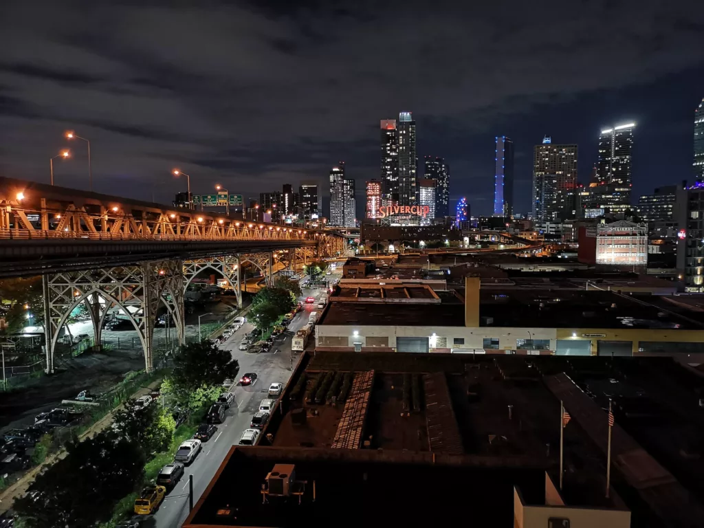 Queens during nighttime photo