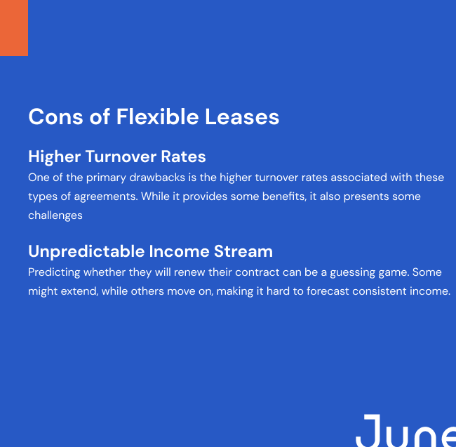 Cons of Flexible Leases