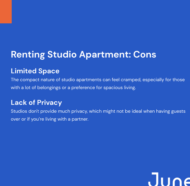 Renting a Studio Apartment: Pros
